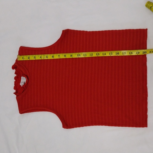 Planet Gold Women's Tank Top Size M Orange - Picture 6 of 8